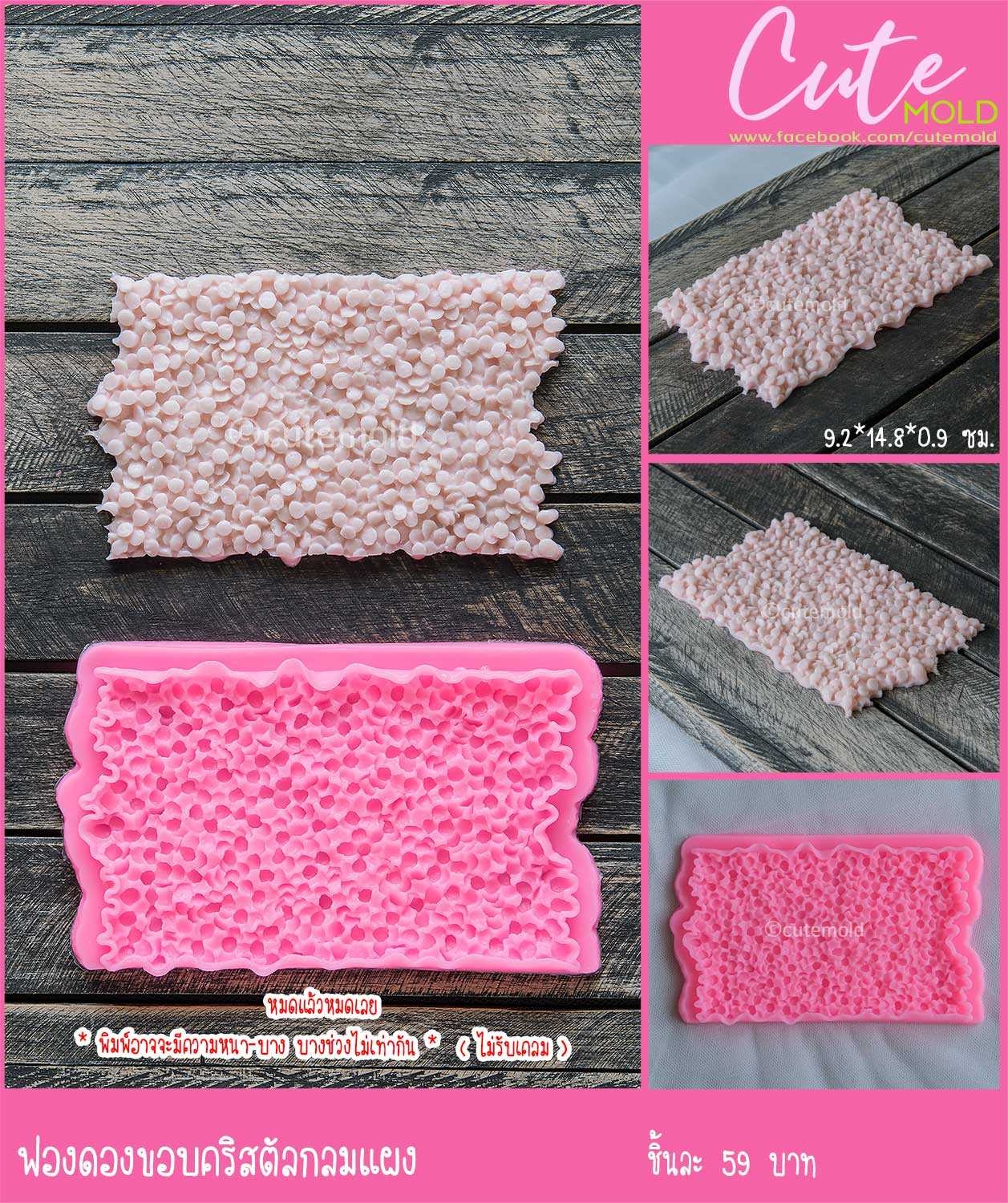 ฟงดองขอบคริสตัลกลมแผง