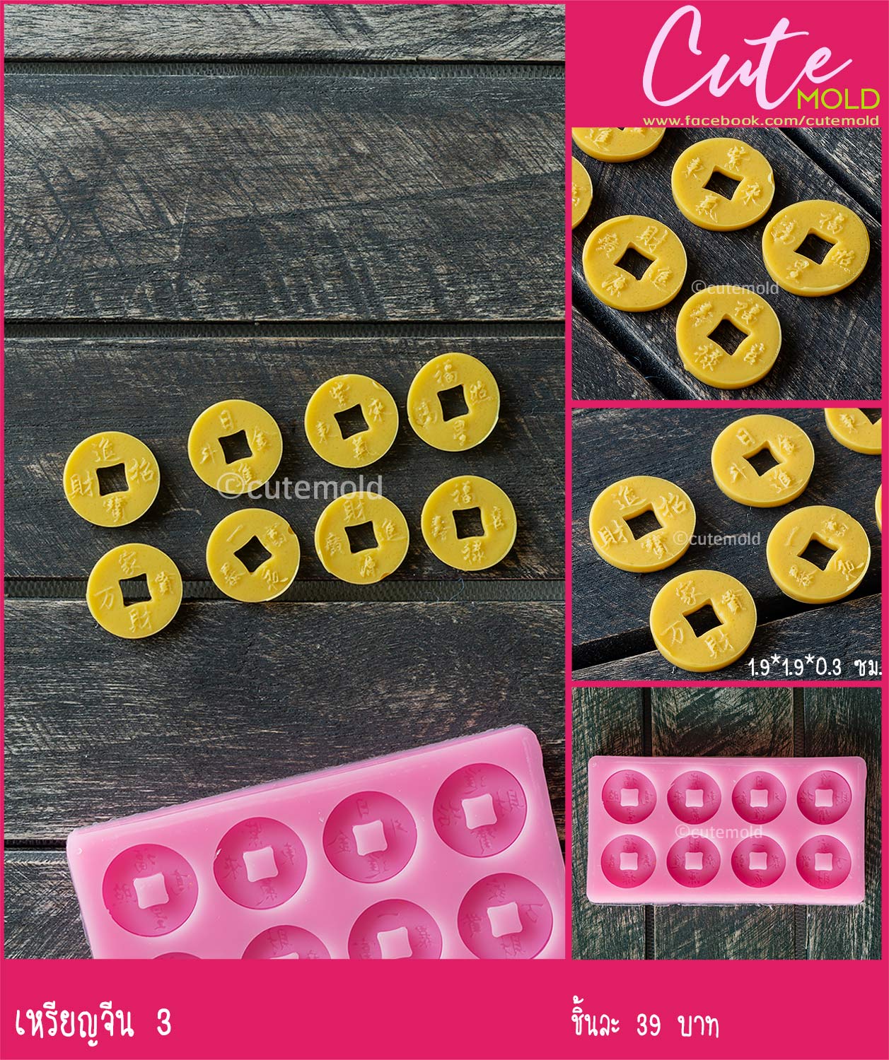 ฟองดองเหรียญจีน 3