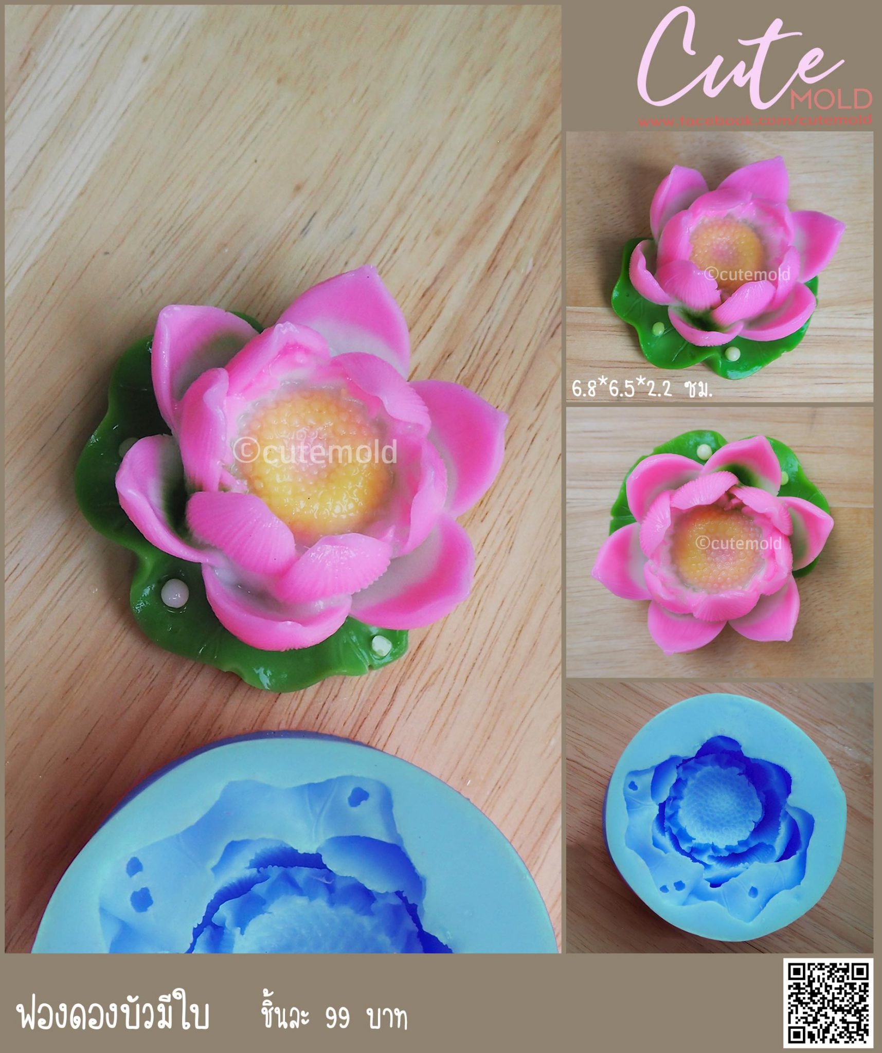 ฟองดองบัวมีใบ