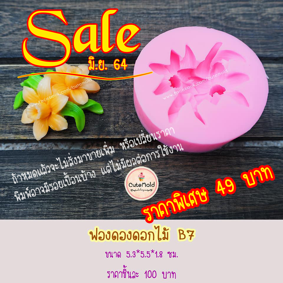 ฟองดองดอกไม้ B7