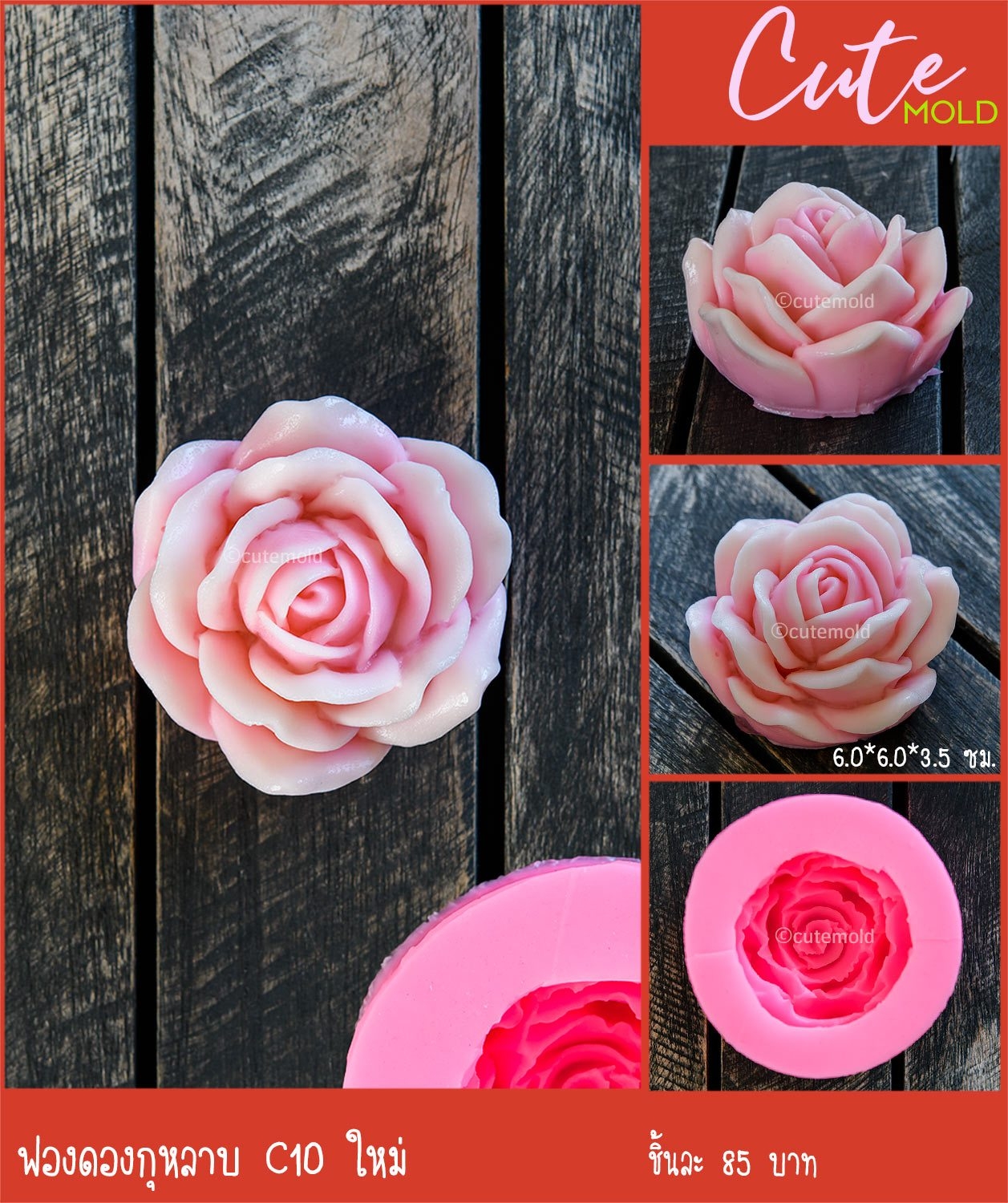 ฟองดองกุหลาบ C10 ใหม่