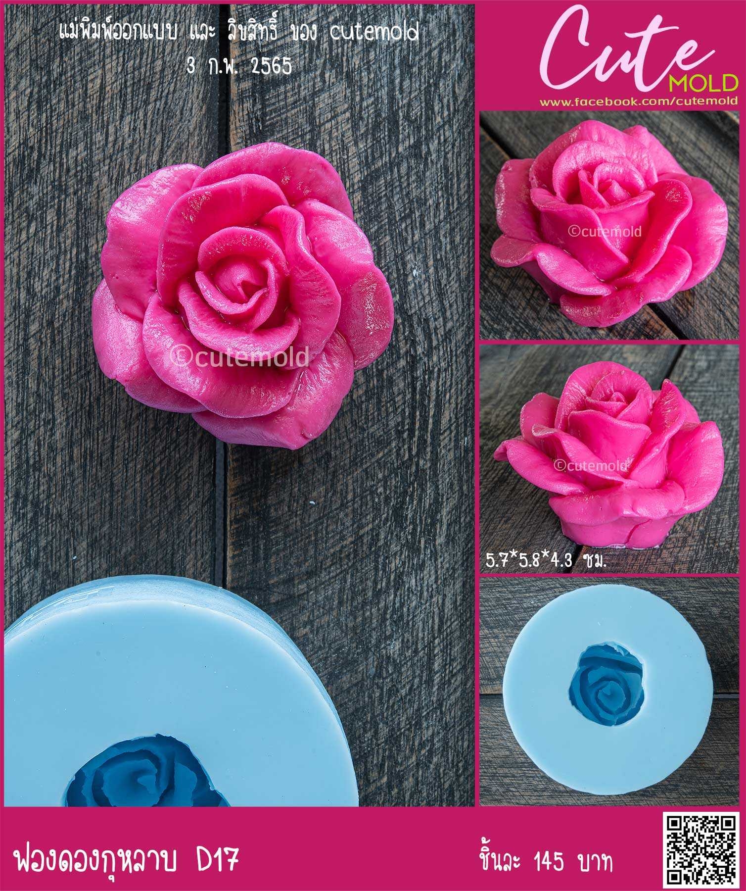 ฟองดองกุหลาบ D17