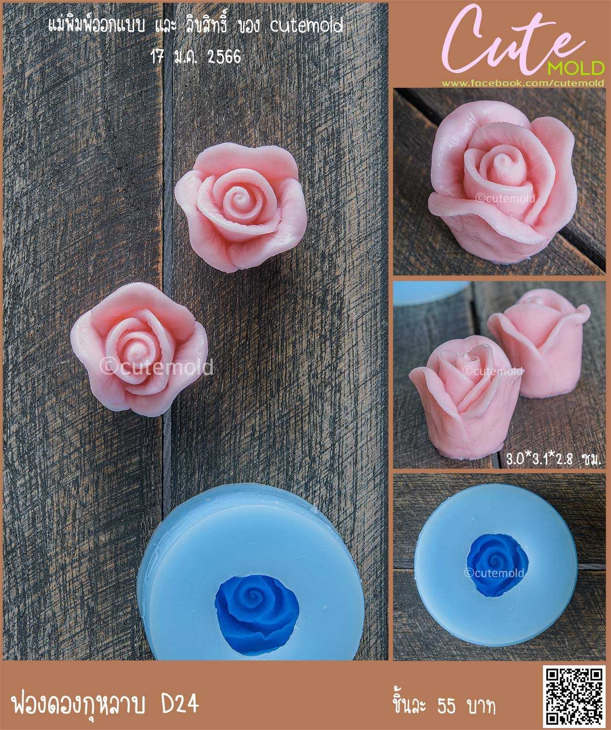 ฟองดองกุหลาบ D24