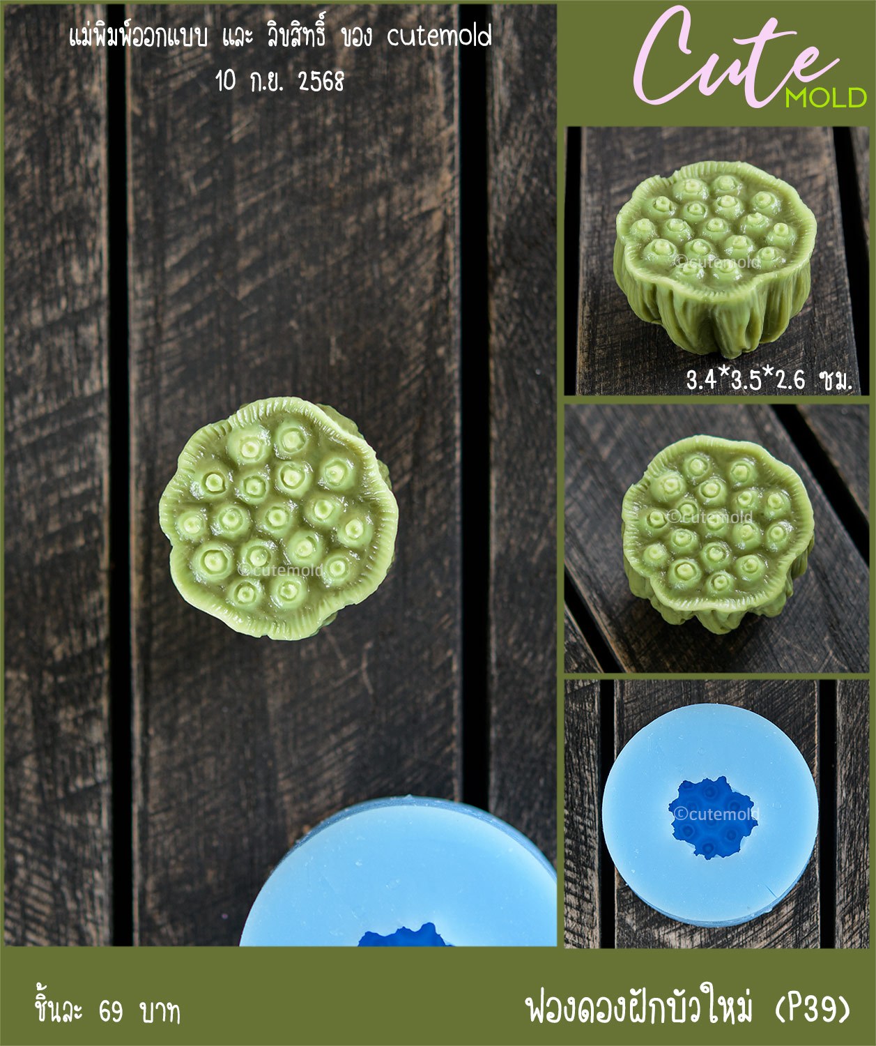 ฟองดองฝักบัวใหม่ P39