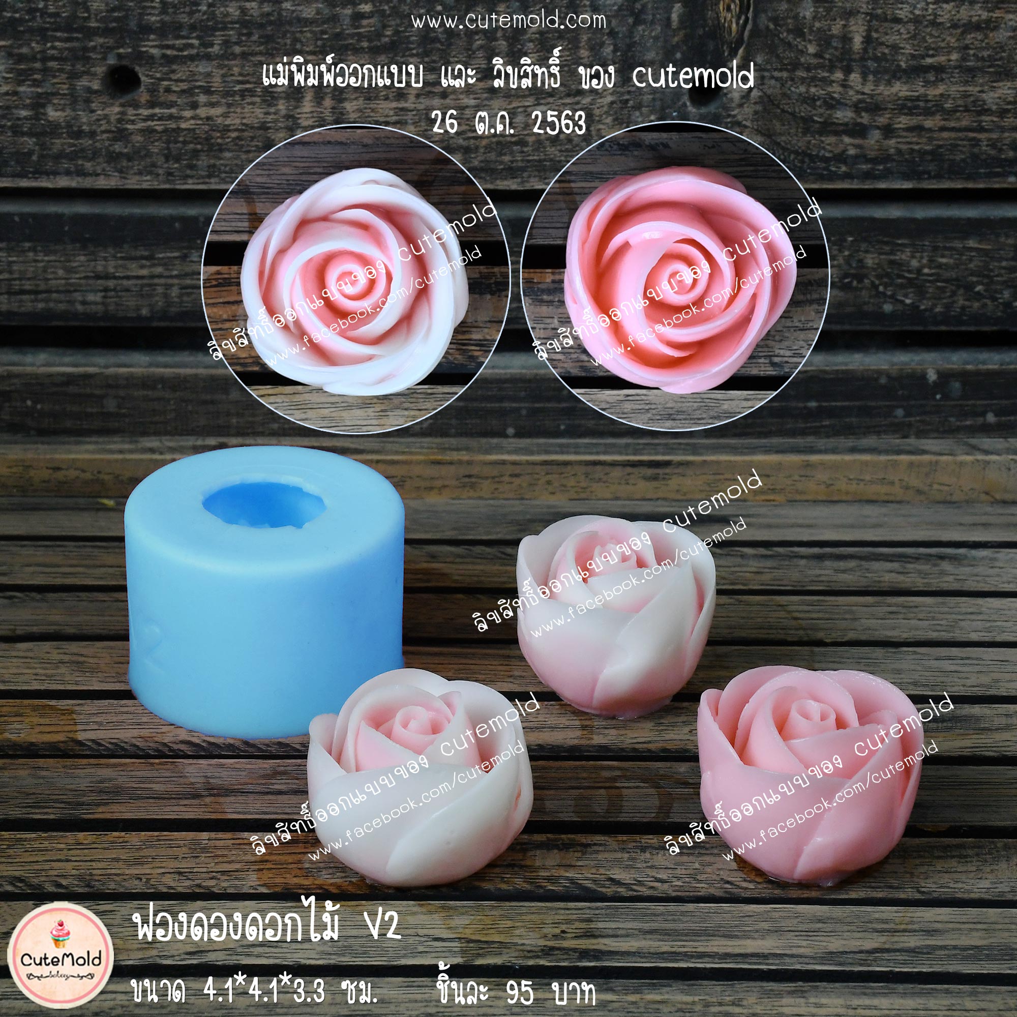 ฟองดองดอกกุหลาบ V2