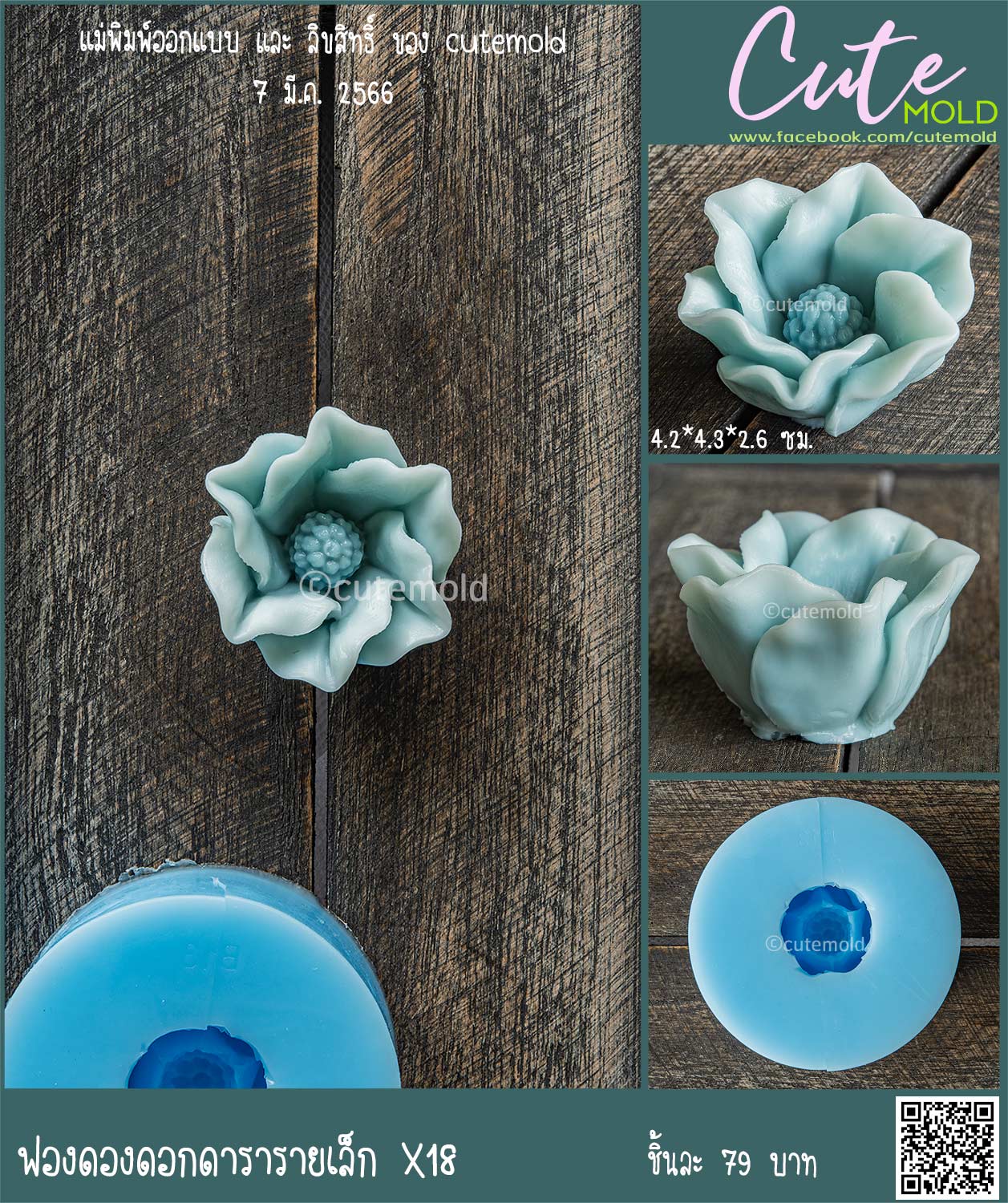 ฟองดองดอกดารารายเล็ก X18