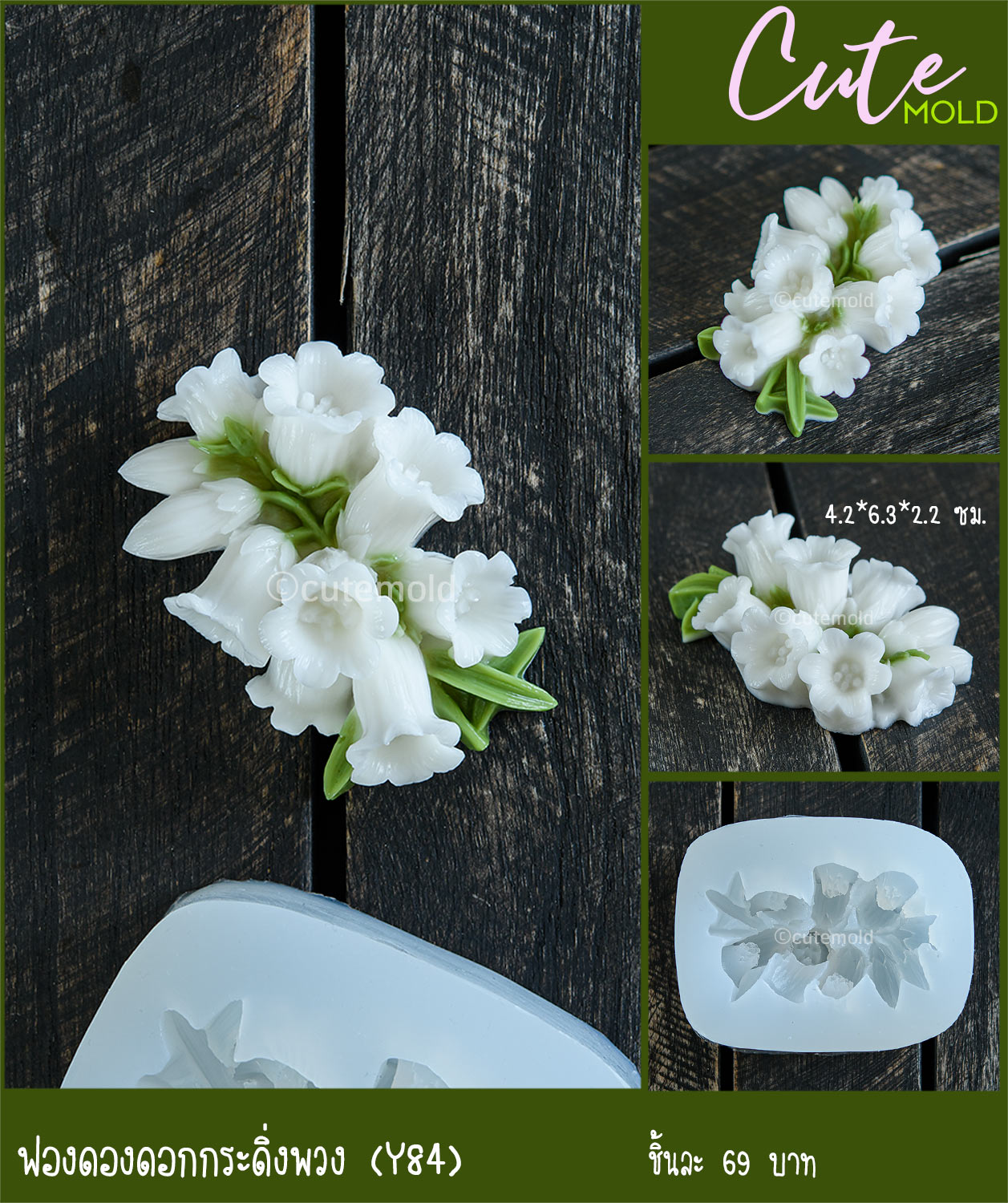 ฟองดองดอกกระดิ่งพวง Y84