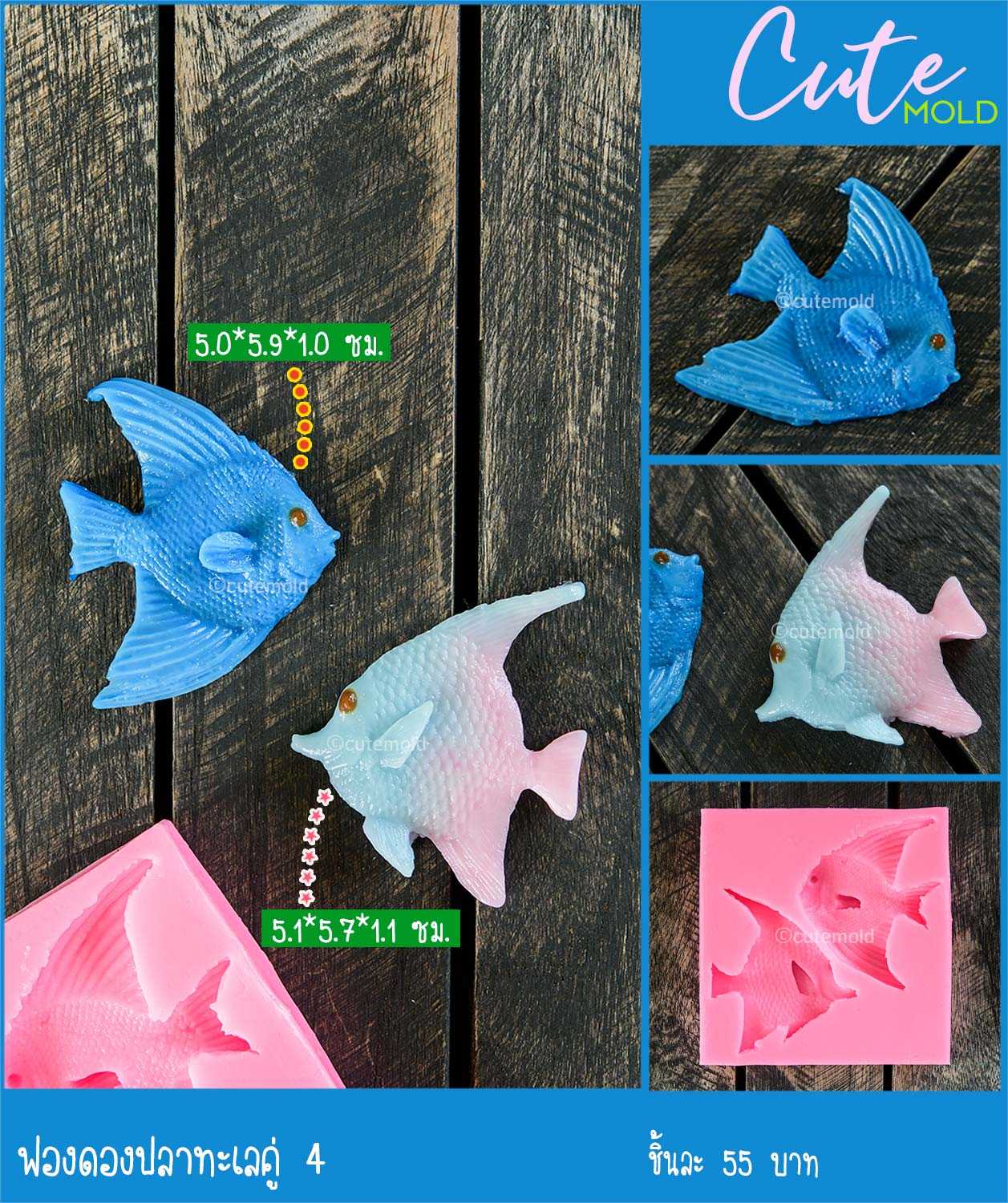 ฟองดองปลาทะเลคู่ 4