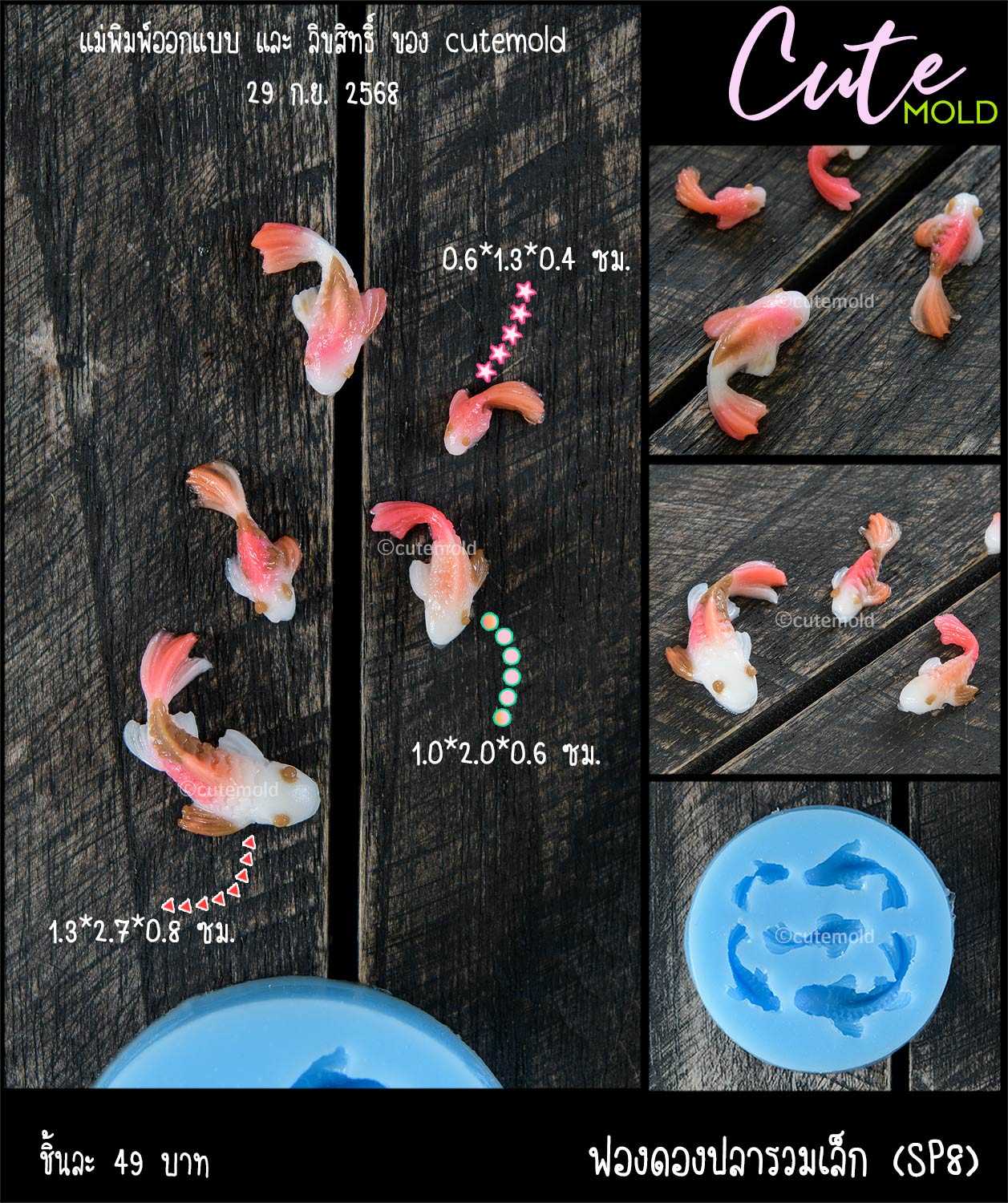 ฟองดองปลาคาร์ฟรวมเล็ก SP8