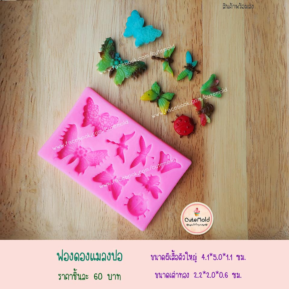 ฟองดองแมลงปอ (แผงเหลี่ยม)