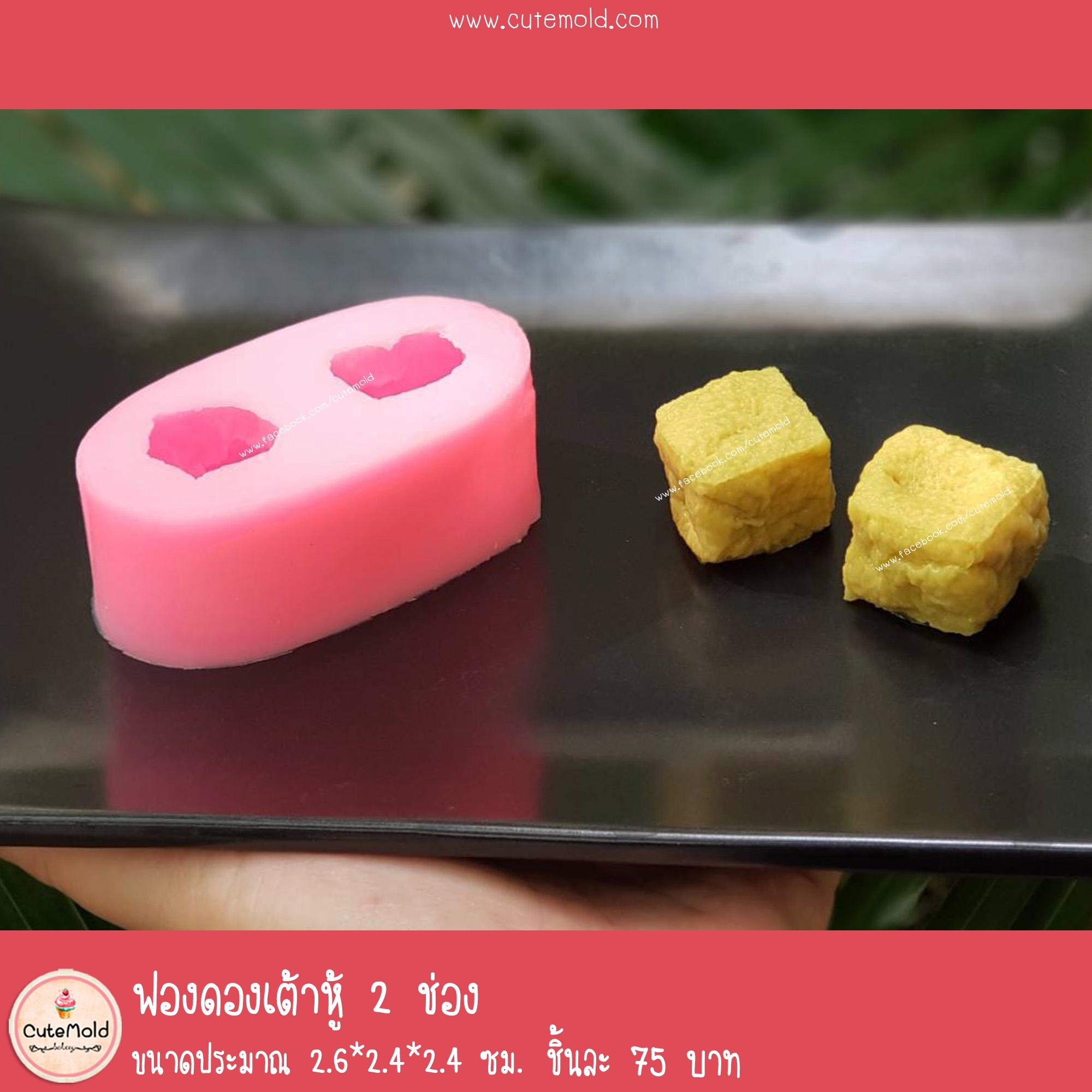 ฟองดองเต้าหู้ 2 ช่อง