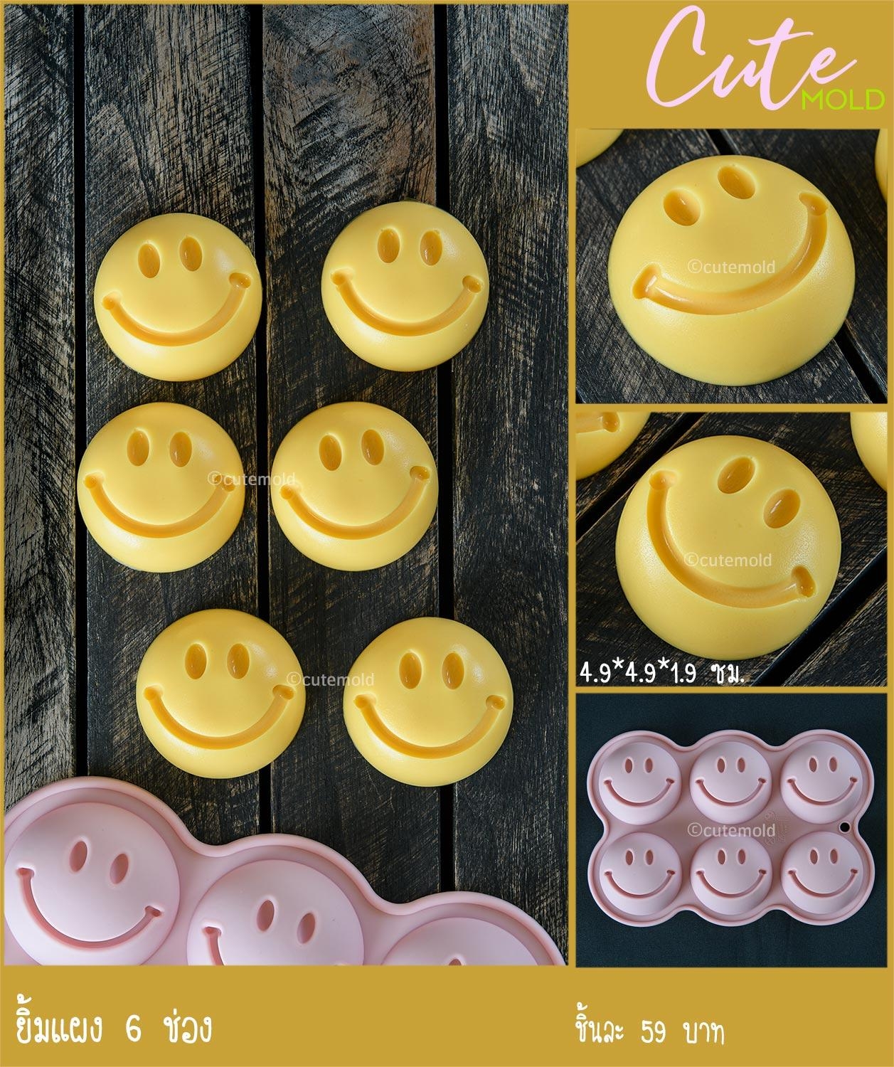 ยิ้มแผง 6 ช่อง